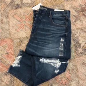 AE Hi-Rise Girlfriend Jeans